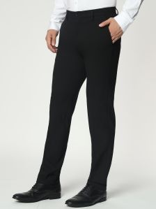 Jet Black Stretch Pants