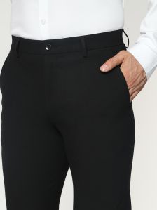 Jet Black Stretch Pants