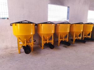 Paint Coated Concrete Bucket