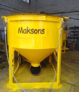 Mild Steel Yellow Concrete Bucket