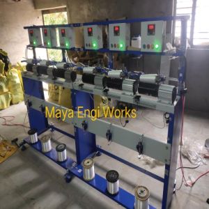 Embroidered Yarn Rewinding Machine
