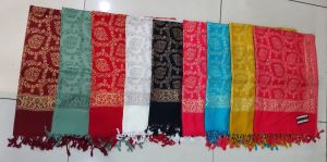 Ladies Printed Acrylic Shawl