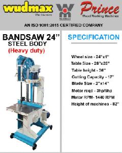 24 Inch Heavy Duty Bandsaw Machine