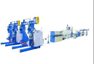 Single And Dual Layer Sheathing Extrusion Machine