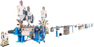 Triple Layer Extruder Cable Making Machine
