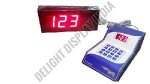 Bank Token Number Display System