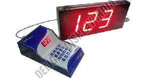 Bank Token Number Display System
