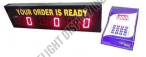 Food Counter Token Display System