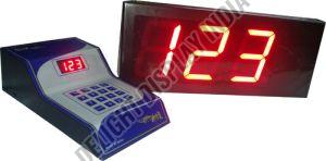 LED Token Display System With Voice