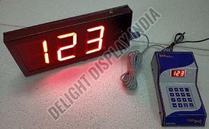 Token Display System With English Voice Only.