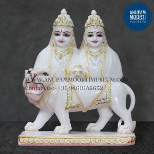 Marble Chamunda Mata Statue