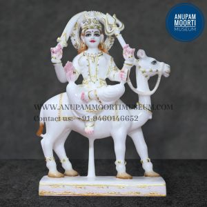 Marble Dasha Mata Statue