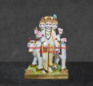 Marble Dattatreya Statues