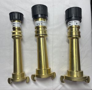 Nakajima Dual Purpose Fire Hose Nozzle Brass 38/50/65mm Marine Use IMPA 33080104