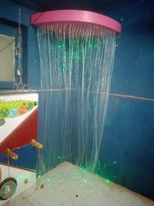 LED Fibre Optic Shower Frame