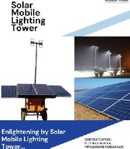 Solar Mobile Lighting Tower
