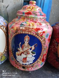 Meena Coating Copper Pot