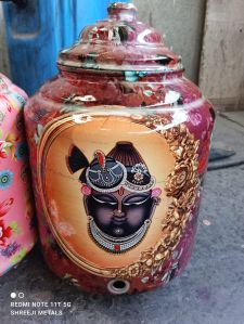 Meena Coating Copper Pot
