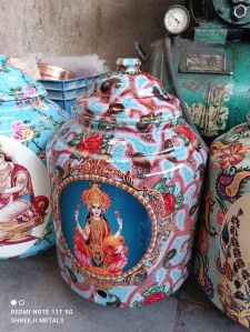 Meena Coating Copper Pot