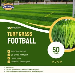 Green Synthetic Grass Football Turf