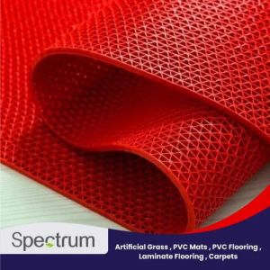Red PVC Anti Slip Mat