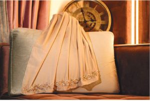 Women Embroider Georgette Head Scarf