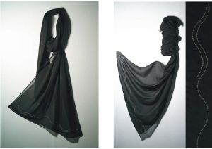 Women Linen Head Scarf