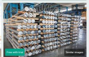 Silver Aluminium Billet