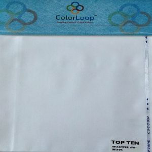 Plain White Top Ten Blended Fabric