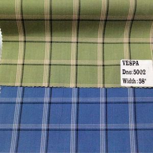 Vespa Cotton Checks Fabric