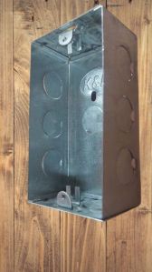 4 Module GI Modular Electrical Box