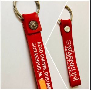 Silicone Promotional Keychain