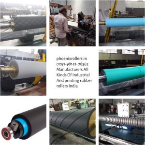 Industrial Silicone Rubber Rollers