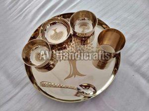 Kansa Bronze Thali Set