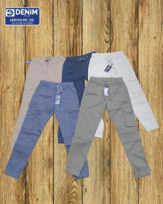 Mens Cotton Cargo Pants