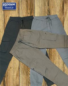 Mens Cotton Cargo Pants