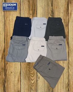Mens Cotton Cargo Pants