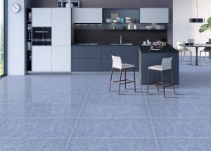 Atlanta Blue Glossy PGVT Tiles