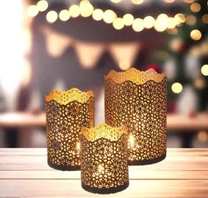 Iron Candle Holder