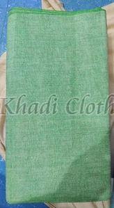 Handspun and Handwoven Green Cotton Fabric