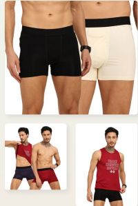 Men Bamboo Underwear Ultra-Soft Trunks