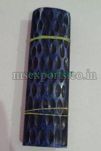 Blue Jigged Bone Knife Handle Scale
