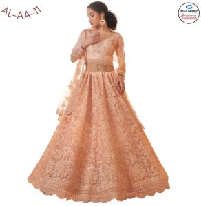 1074-A  Designer Embroidered Lehenga