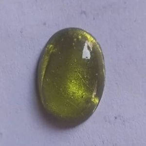 12mm Green Glass Beads
