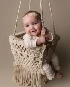Macrame Baby Swing