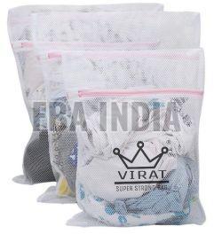 Zippered Mesh Laundry Bag