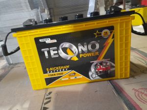 18 Months Warranty Teqno Erickshaw Battery 160Ah