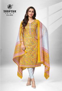 Deeptex Chief Guest Vol 38 Cotton Dress Material