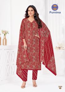 Mfc Purnima Heavy Cotton Dress Material