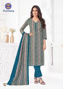 Mfc Purnima Heavy Cotton Dress Material
